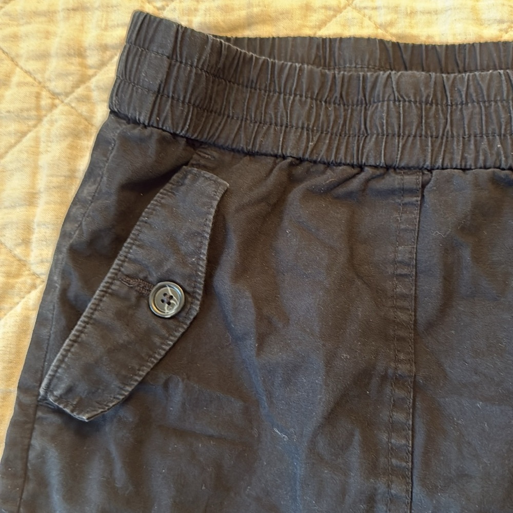 Loft drawstring cotton shorts - Picture 3 of 5